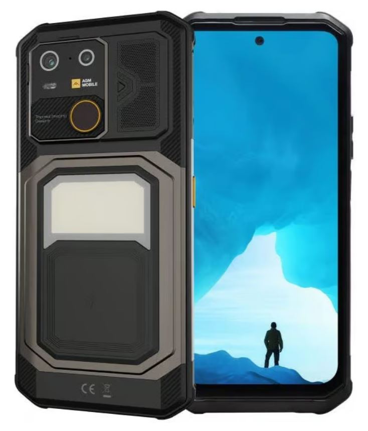 AGM Mobile AGM G3 Pro 512GB 5 G Smartphone 6.72" 2.0 GHz Android, 64 MP Dual Camera, Dual SIM, WiFi 6 (Black) (AGM_G3PRO_EU002B)