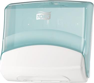 Tork 654000 Paper Towel Dispenser Turquoise/White 654000