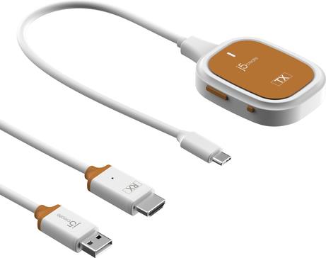 j5create SCREENCAST FHD USB-C Wireless Display Extender (JVAW61-N)