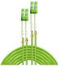 Lindy - Patch-Kabel - LC Multi-Mode (M) zu LC Multi-Mode (M) - 15 m - 4 mm - Glasfaser - Duplex - 50/125 Mikrometer - OM5 - halogenfrei, rund - hellgrün