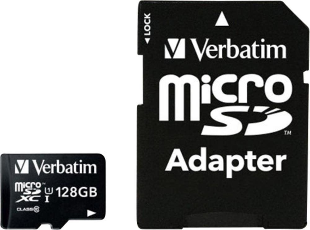Verbatim Micro SDXC 128GB UHS-I Class 10 Memory Card (44085)
