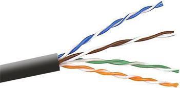 ACT Cat6 Network Cable - 305 m S/FTP Black - FP659B
