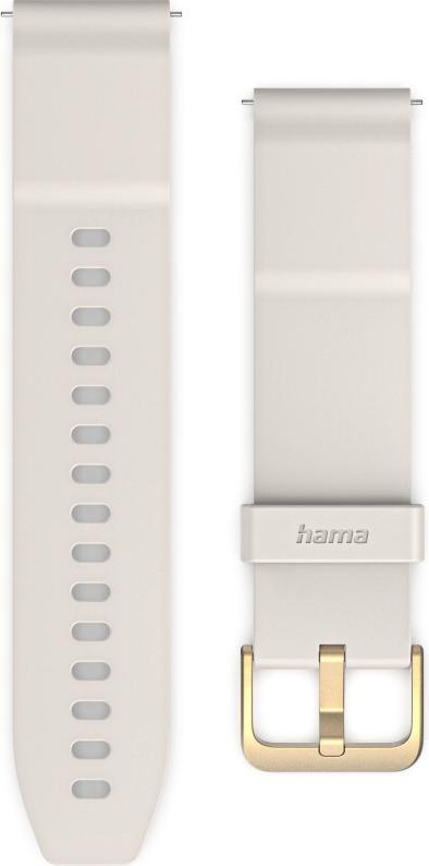 Hama Payment Bracelet NFC Contactless Payment for Watch/Smartwatch 20 mm Beige 00178658