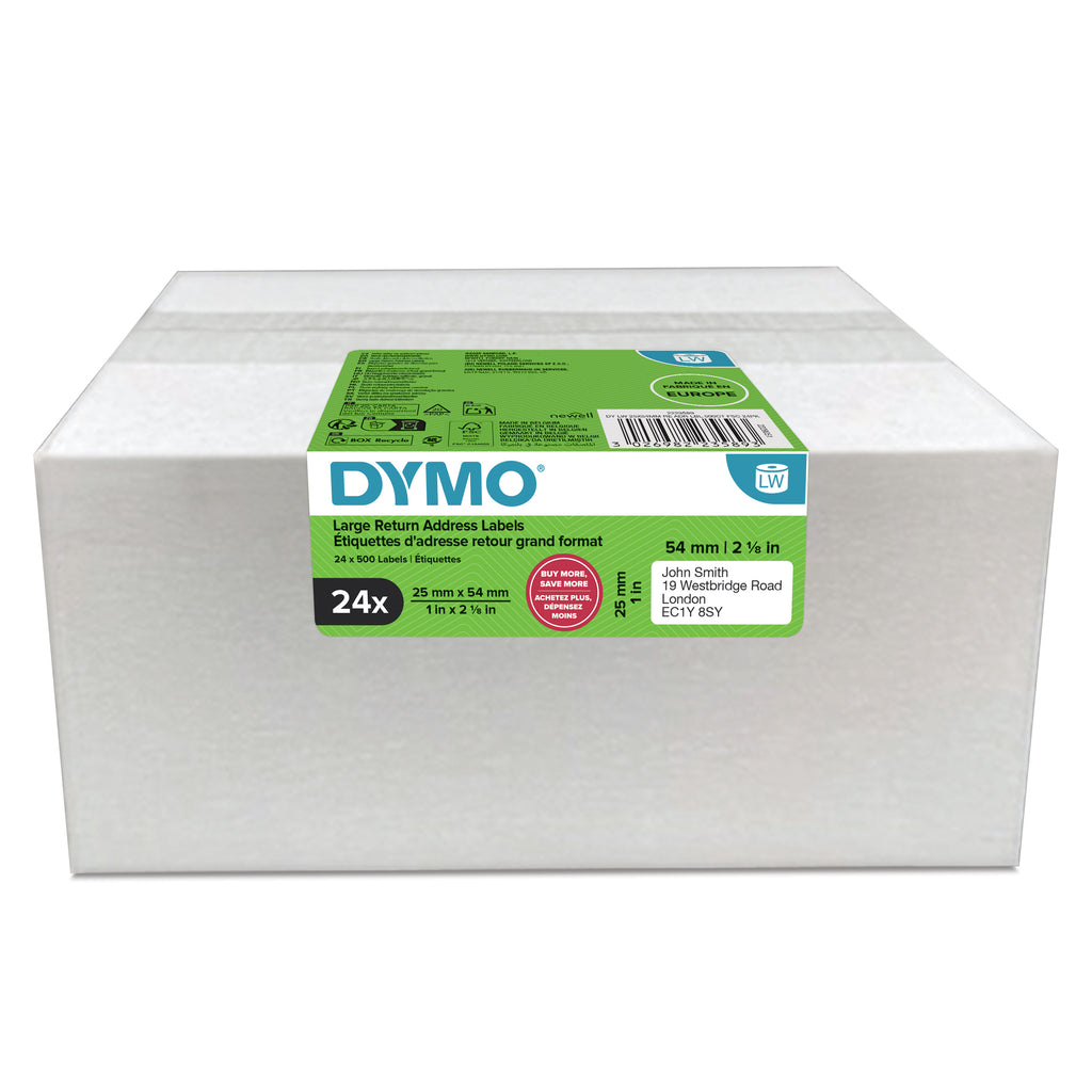Dymo LW Address Label 24 Rolls 2223589