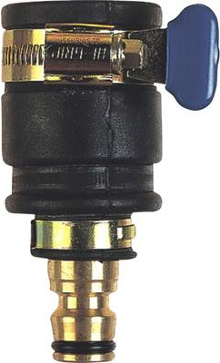 C.K. Snap-on Faucet Connector - Black - Brass - G7928