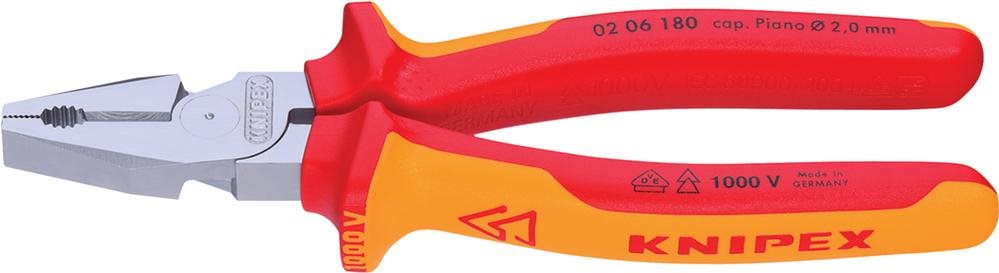 Knipex 02 06 200 VDE Power Combination Pliers 200 mm