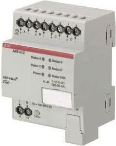 ABB AA/S4.1.2 Analog Actuator, 4-Fold, 240V AC, DIN Rail, 2CDG110202R0011