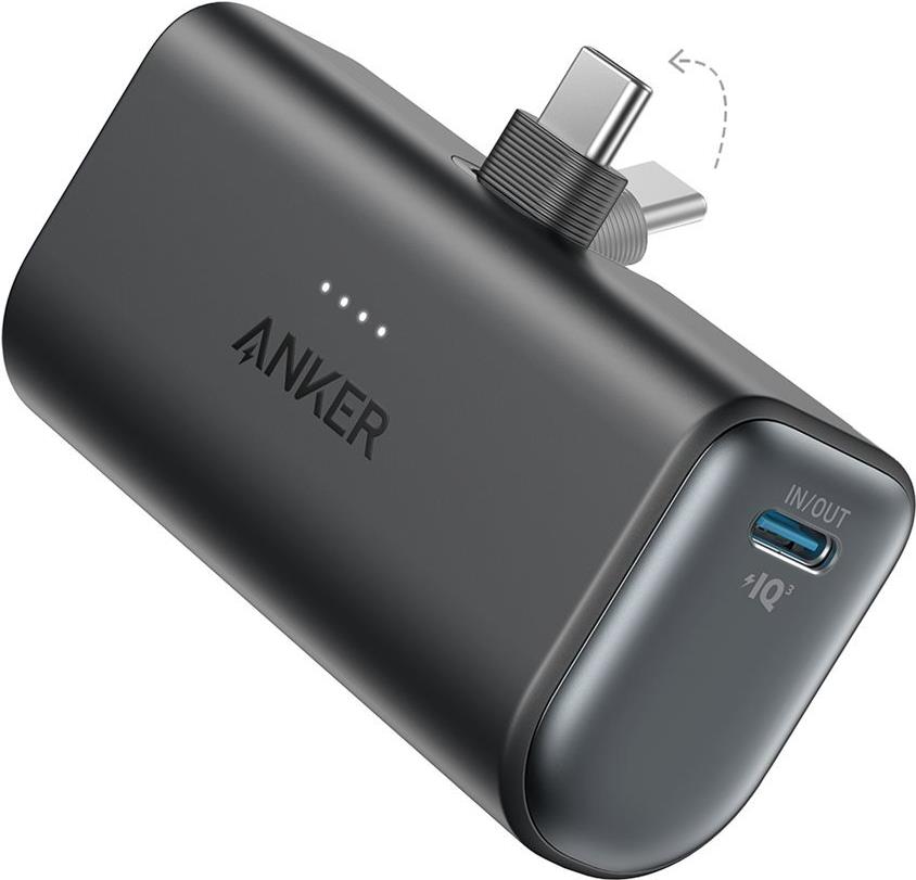 Anker Innovations Anker Nano - Powerbank - 5000 mAh - 22.5 Watt - 3 A (24 pin USB-C) (A1653021)
