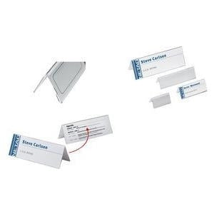 DURABLE Table Nameplate Stand 105/210x297 mm Acrylic 1 Pg. per 10 pcs 803519