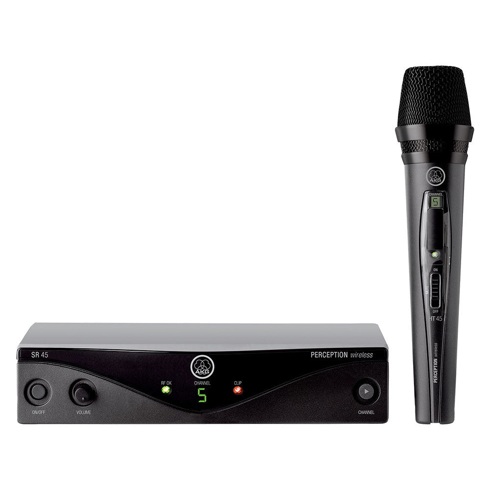 AKG PW45 - Wireless Microphone Set - Includes Clip - 863.100-864.900 MHz