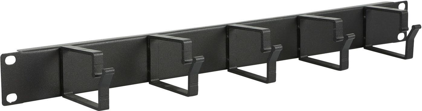 Lanview 1U 48.30 cm (19") Cable Organizer Panel (RAO100BL)