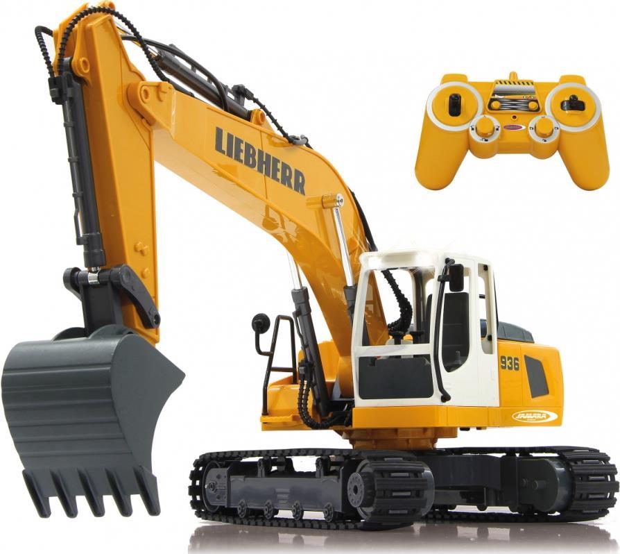Jamara Excavadora Liebherr R936 Elektromotor 1:20 Bagger (405112)