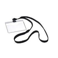 DURABLE Name Badge 60x90mm with Textile Strap 10 pcs 813901