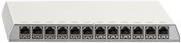 Rutenbeck Patch Panel PP-Cat.6A iso-12 Ap rw - Shielded, Surface Mountable, RJ-45 x 12 - Pure White, RAL 9010