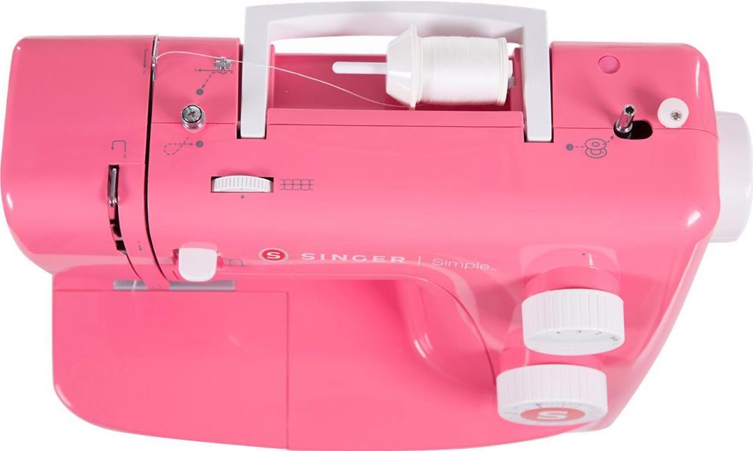 Singer 3223R Simple Sewing Machine Red