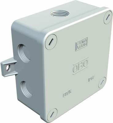 OBO Bettermann Junction Box 2001934 84 mm x 84 mm IP67 1 pc.