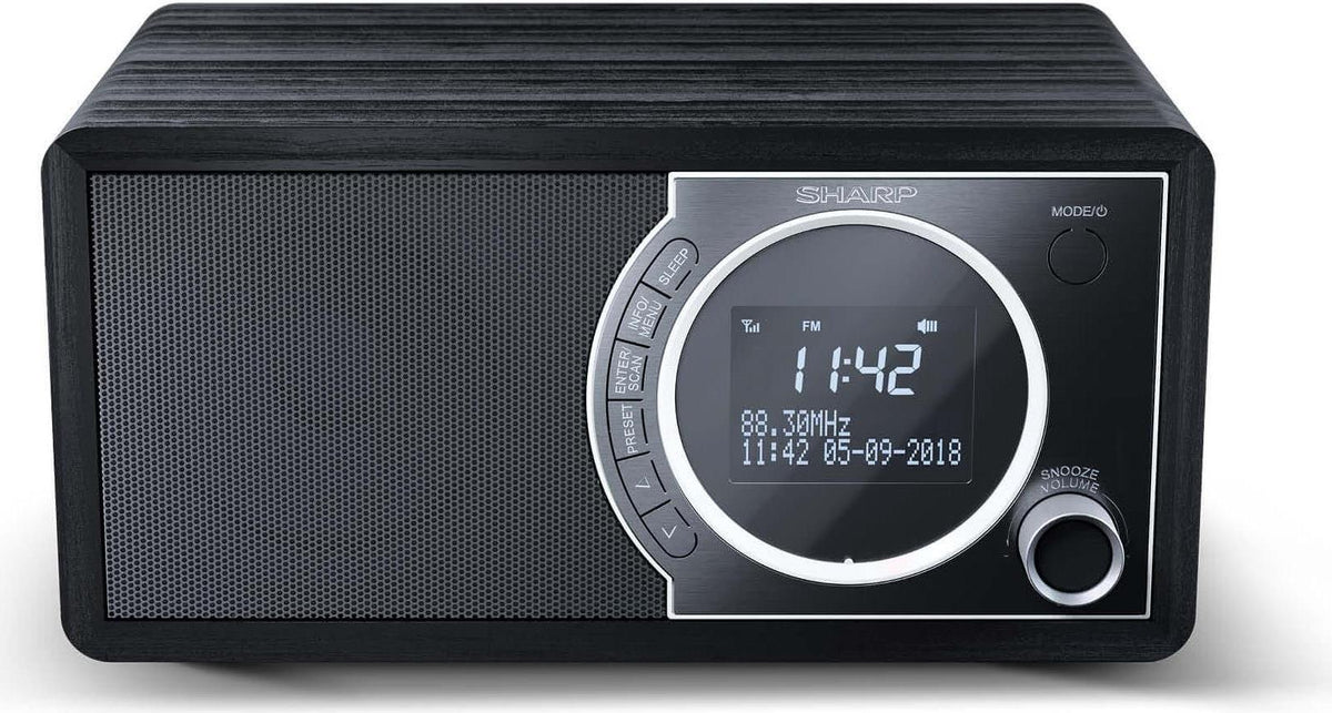 Sharp DR-450(BK) Clock DAB, DAB+, FM Black
