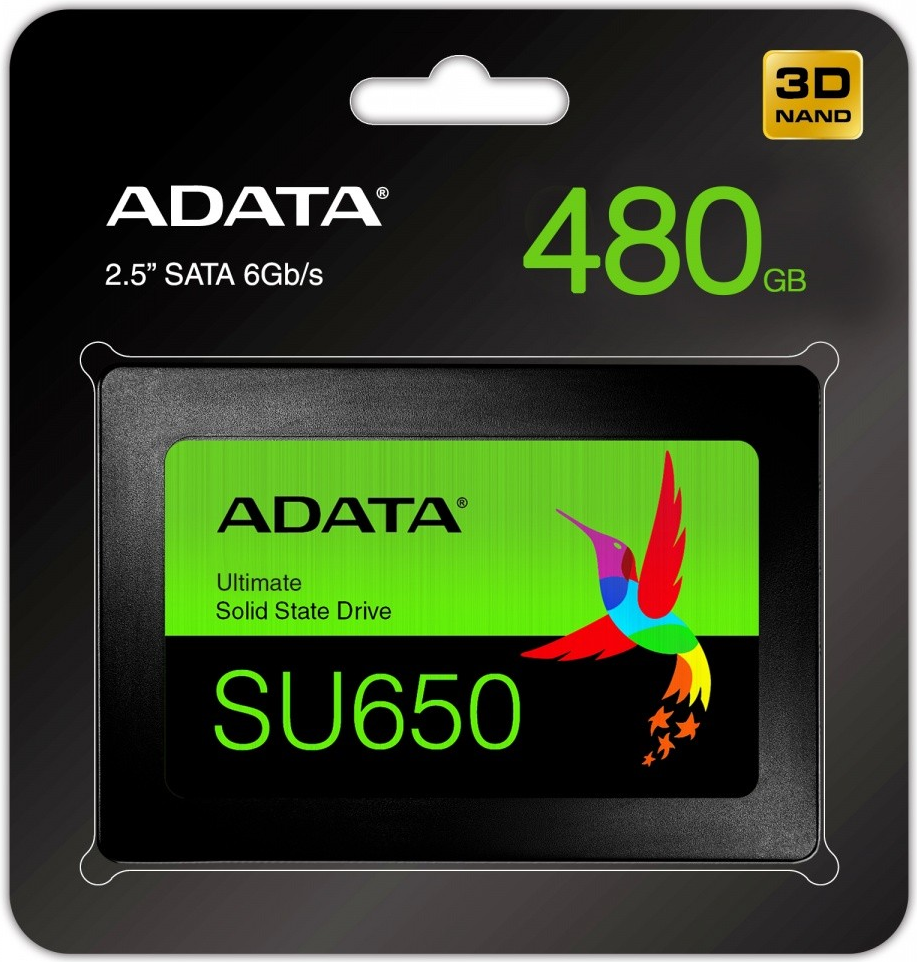 ADATA Ultimate SU650 SSD - 480 GB - 2.5" - SATA 6Gb/s