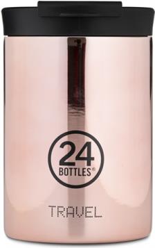 24Bottles Travel Tumbler 350 ml Roségold Stainless Steel - 24B613