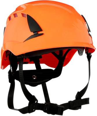 3 M SecureFit X5007VE-CE Ventilated Safety Helmet with UV Sensor Orange