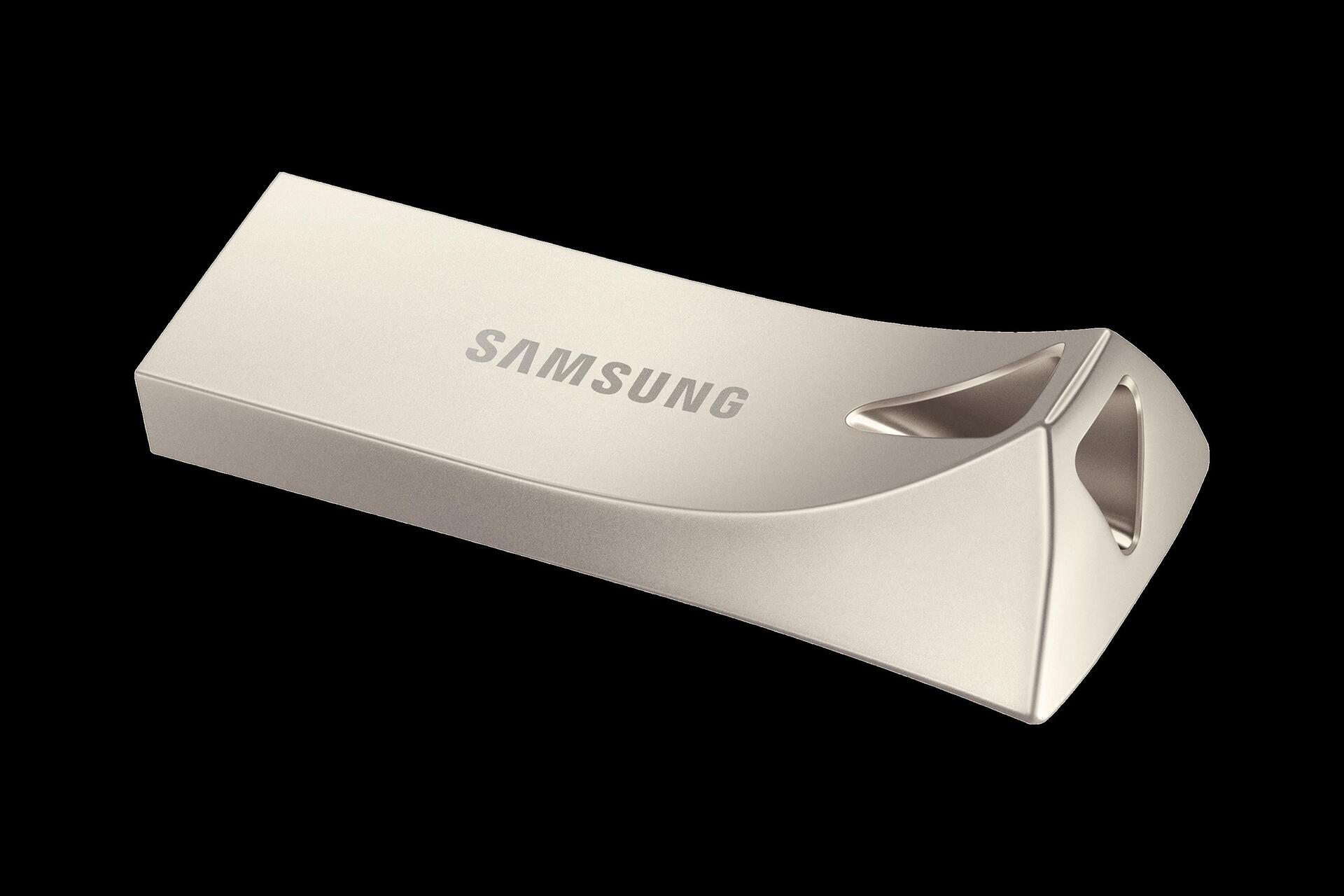 Samsung BAR Plus MUF-64BE3 - USB Flash Drive - 64GB - USB 3.1 Gen 1 - Champagne Silver