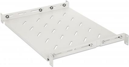Intellinet Rack with Variable Rails Fixed Mounting Grey RAL 7035 1U 48.3 cm (19")