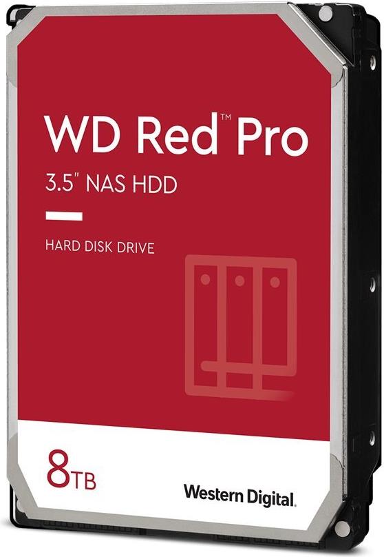 WD Red Pro WD8005FFBX - Internal Hard Drive - 8TB - 3.5" - SATA 6Gb/s - 7200 rpm - 256MB Cache