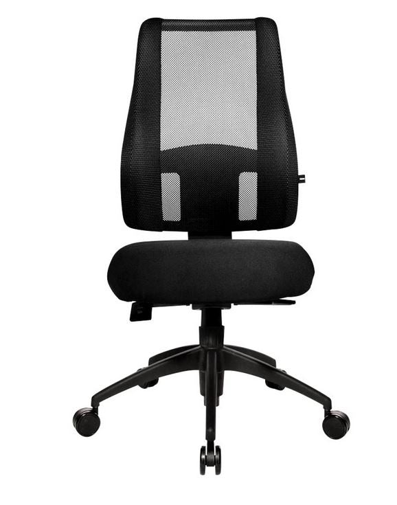Lady Deluxe Office Chair Black No Armrests LT20B0 W500