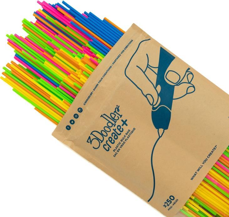 3Doodler Filament Create+ & Pro+ 250 PLA Neon Sunset Mix - 2 g PL-NEONS-250