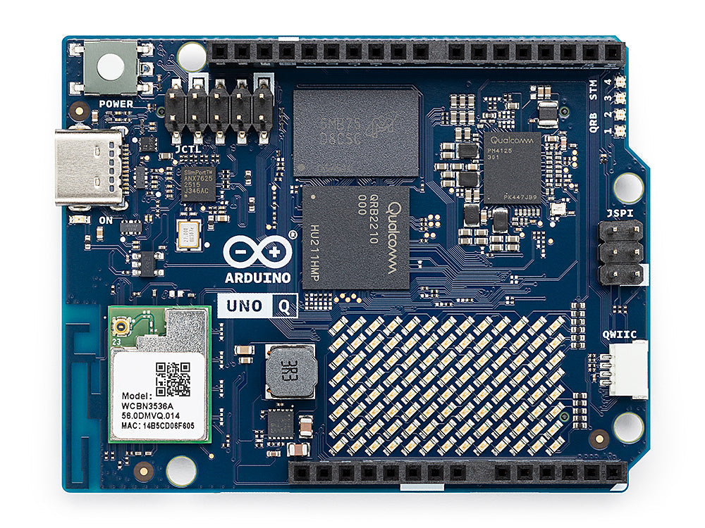 Arduino Uno Q ABX00162 2GB/16GB eMMC 4x2.0GHz