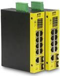 KTI KGS-1060 10-Port Industrial Gigabit Switch DIN Rail 8x RJ45 2x 100/1000SFP