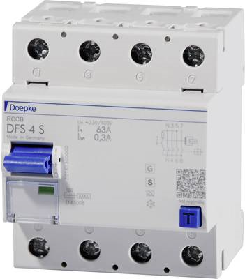 Doepke DFS4040-4/0,30-AS - Residual Current Circuit Breaker DFS4