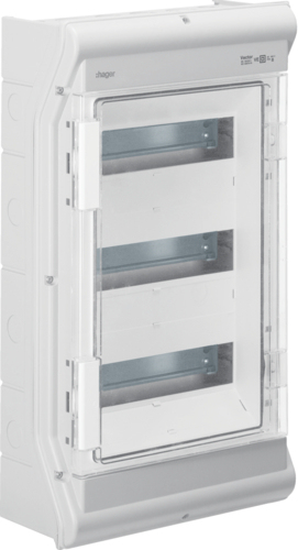 Hager Vector IP65 3x12PLE UV-stable LE VE312PN