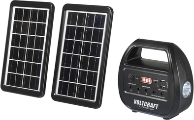 Voltcraft VC-PS15000-Solar VC-14297675 Solar Power Bank 15000 mAh with 3W Solar Panel
