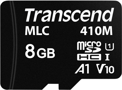 TRANSCEND 8GB microSD UHS-I U1 A1 MLC TS8GUSD410M