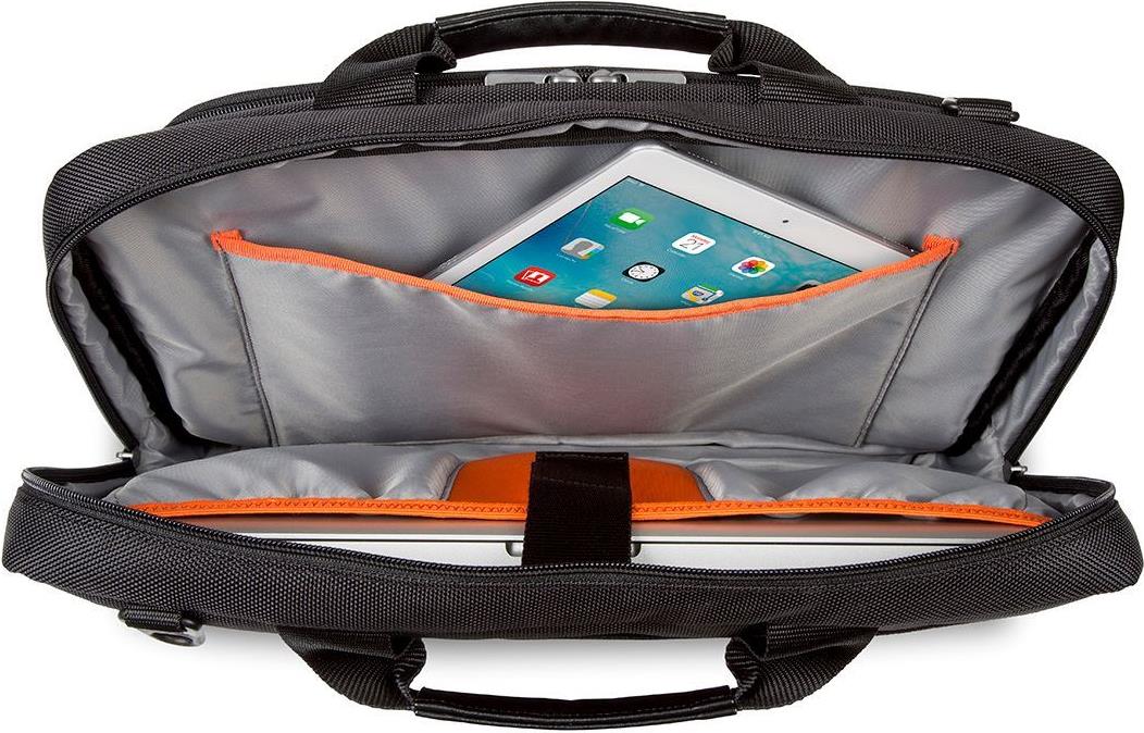 Targus CitySmart Slimline Topload Notebook Bag, 39.6 cm, 15.6", black, grey, TBT914EU