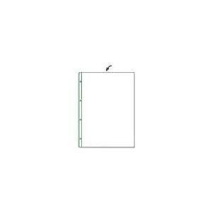 HETZEL Prospekthülle Standard, A3 hoch, PP, genarbt, 0,08 mm oben offen, Lochung: 80-80-80 mm, mit Lochrandverstärkung (22445490)