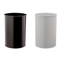 DURABLE Metal Paper Bin 30 L Round 1 Piece 330301