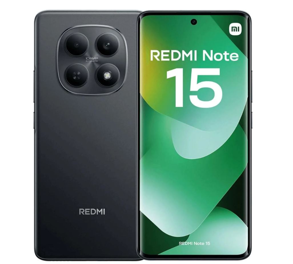 Xiaomi Redmi Note 15 4 G Dual Sim 8GB RAM 256GB - Black (MZB0M89EU)