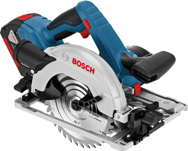 Bosch GKS 18V-57 G Professional - Cordless Circular Saw - 165 mm - 18 V (06016A2101)