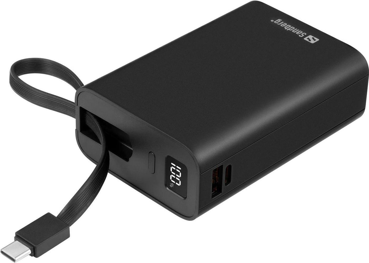 SANDBERG Powerbank 20000 PD20W Connect - High-Capacity Portable Charger