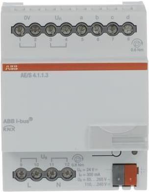 ABB STOTZ-KONTAKT Analog Input AE/S 4.1.1.3 4-way DIN rail mount (2CDG110190R0011)