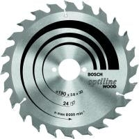 Bosch Accessories Optiline Wood Circular Saw Blade, 160 x 20 x 1.8 mm, 24 Teeth, 2608641171