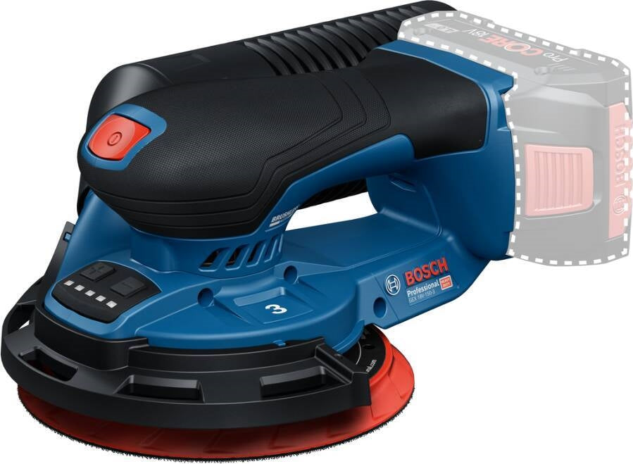 Bosch GEX 18V-150-3, Cordless Random Orbit Sander, 18V, Solo (0601372903)