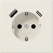 Jung SCHUKO Socket with USB Type AC LS1520-15CA