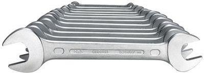 Gedore 6078350 Double Open-End Wrench Set - 12-piece - 6 - 34 mm - DIN 3110