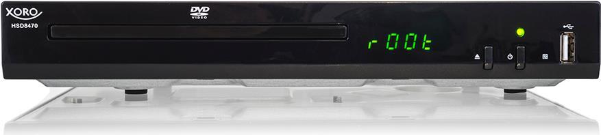 Xoro HSD 8470 - NTSC, PAL - 10-bit/108MHz - 20-20000 Hz - 80 dB - 24-bit/192kHz (XOR120146)