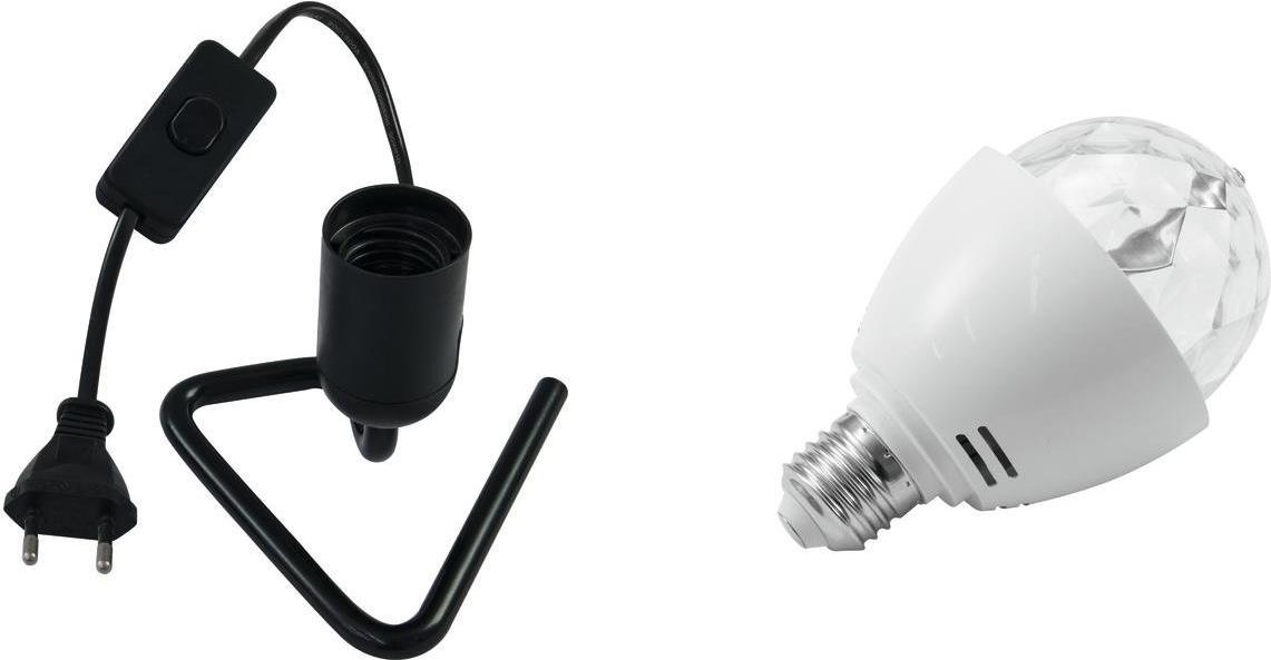 EUROLITE Set LED BC-1 RGB with Black Triangle Socket (20000273)