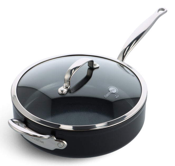 GreenPan Barcelona Pro Schmorpfanne 28cm Schwarz (CC005328-001)