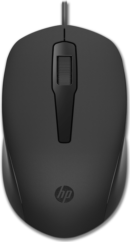HP 150 Optical Mouse Wired USB Black 240J6AA